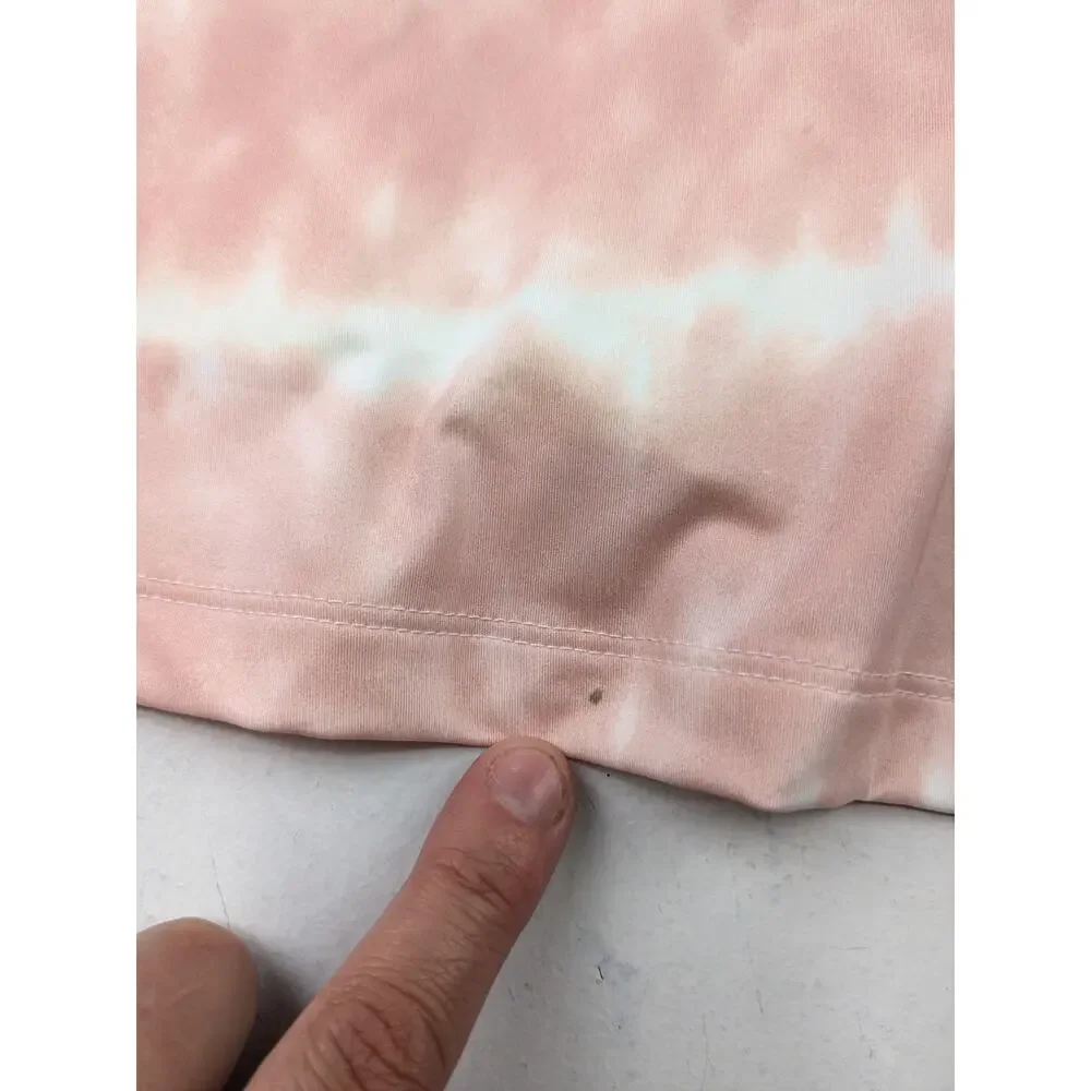 Prince Pink & White Tie Dye Athletic Tank & Skort Set - XS (6-7)